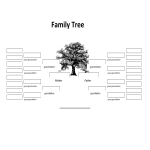 Blank 5 Generation Family Tree gratis en premium templates