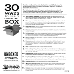 template topic preview image 30 Ways to Reuse Cardboard Boxes List
