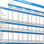 Marketing Budget Template gratis en premium templates