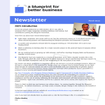 Business Newsletter Example gratis en premium templates