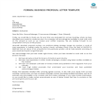 template preview imageBusiness Proposal Formal Letter