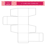 Cube Box Template gratis en premium templates