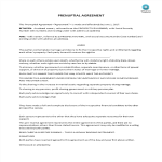 Prenuptial agreement gratis en premium templates