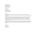 template topic preview image Standard Teacher Resignation Letter