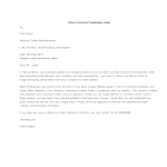 Sales Contract Termination Letter gratis en premium templates