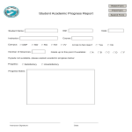 template topic preview image Weekly Student Academic Progress Report