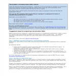 template topic preview image Employee Termination Letter With Notice Period