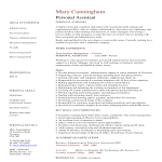 template topic preview image Personal Assistant Resume