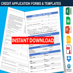 template topic preview image Business Credit Application Forms