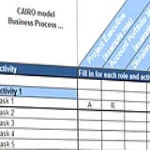 Responsibility matrix (CAIRO) gratis en premium templates