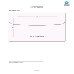 template topic preview image 5x7 Envelope template