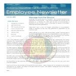 Employee Newsletter gratis en premium templates