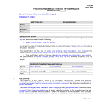 Process Validation Report gratis en premium templates