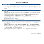 Common Grant Report template gratis en premium templates