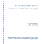 Training Evaluation gratis en premium templates