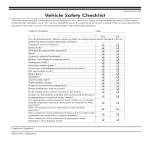 template topic preview image Vehicle Safety Checklist