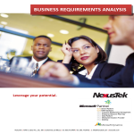 Business Requirements Analysis gratis en premium templates