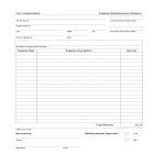 Expense Reimbursement spreadsheet report gratis en premium templates