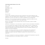 Sales Representative Resume Cover Letter gratis en premium templates