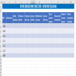 image Work Breakdown Structure Template Excel