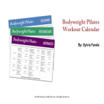 Bodyweight Workout Calendar gratis en premium templates