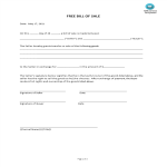 template preview imageFree Bill of Sale