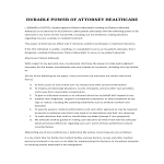 template topic preview image Durable Power Of Attorney Healthcare