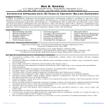 Automotive Appraiser & Adjuster Resume gratis en premium templates