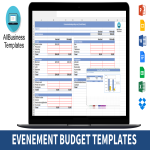 Event Begroting gratis en premium templates