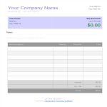 Air Travel Agency Invoice gratis en premium templates