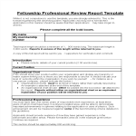 Professional Review Report Word gratis en premium templates