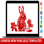 Vorschaubild des Vorlagenthemas Chinese New Year 2023 Templates