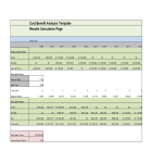 Cost Benefit Analysis Results calculation gratis en premium templates