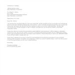 Volunteer Committee Resignation Letter gratis en premium templates