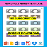 template topic preview image Monopoly Money Own Face