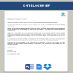 Ontslagbrief aan werkgever gratis en premium templates