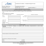 Customer Accident Incident Report gratis en premium templates