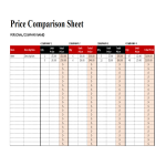 price list template in excel gratis en premium templates