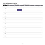 template preview imageappointment schedule template