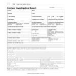 Incident Investigation Report gratis en premium templates