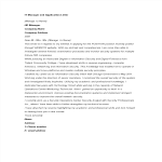 It Manager Job Application Letter gratis en premium templates