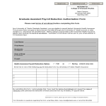 Assistant Payroll Deduction Form gratis en premium templates
