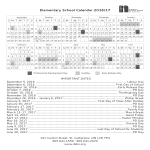 Elementary School Calendar gratis en premium templates