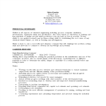 template topic preview image Chemical Engineering Resume Sample