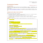 Termination Letter to the Contractor gratis en premium templates