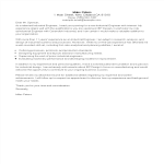 Industrial Engineer Job Application Letter gratis en premium templates