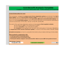 Cost Benefit Analysis with instructions gratis en premium templates