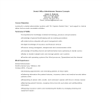 template topic preview image Dental Office Administration Resume