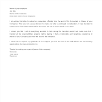 template topic preview image New Accountant Job Resignation Letter