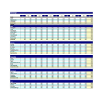 Personal Budget Excel gratis en premium templates